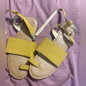 Size 8 sandals with adjustable straps